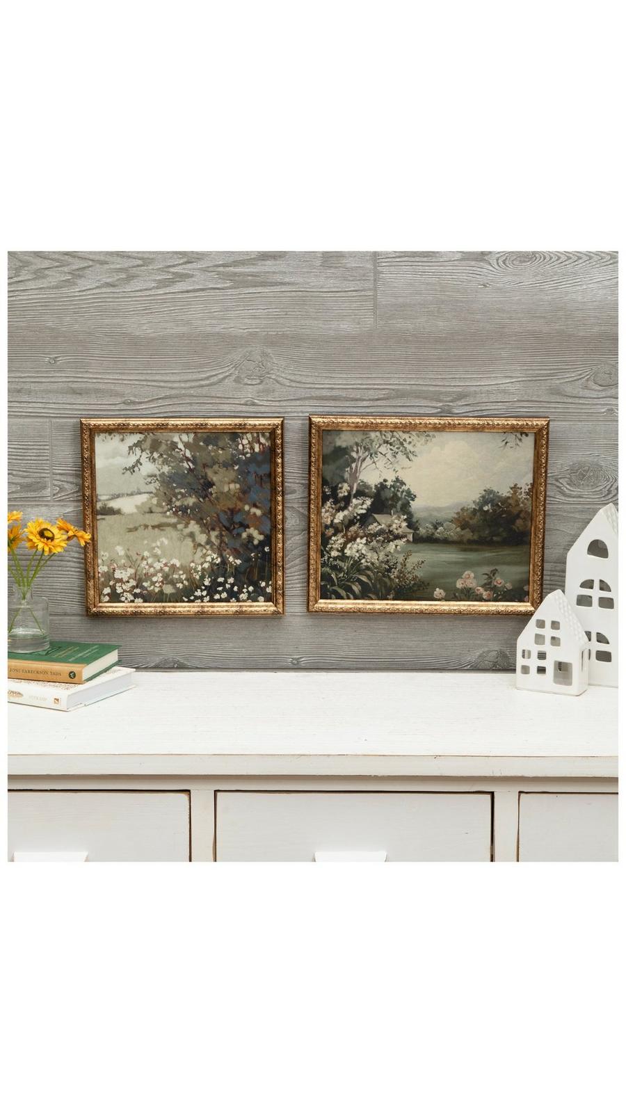 Vintage Earthy Landscapes Wood Wall Decor Set | Hobby Lobby | 6374961