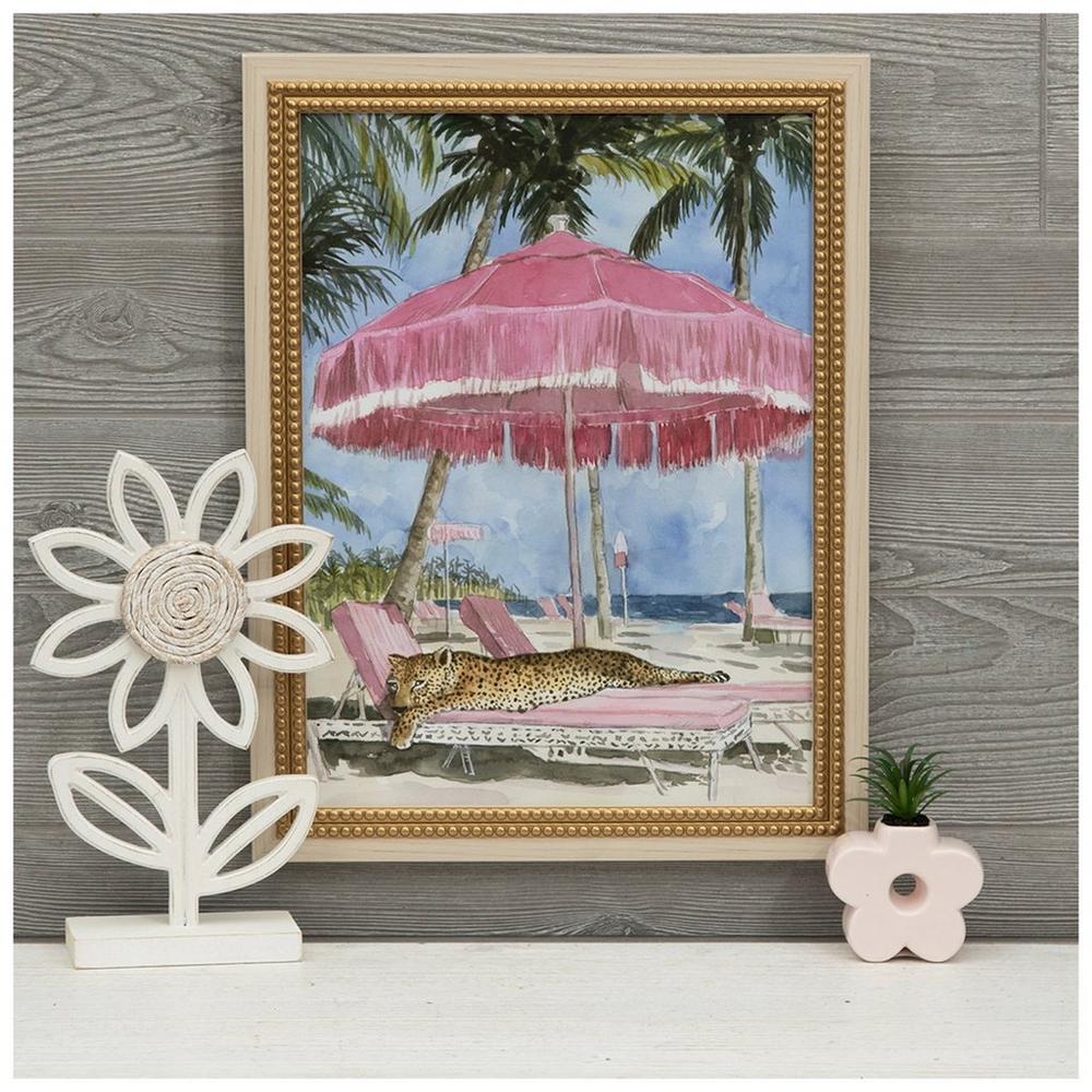 Leopard At The Beach Wood Wall Decor | Hobby Lobby | 6375125