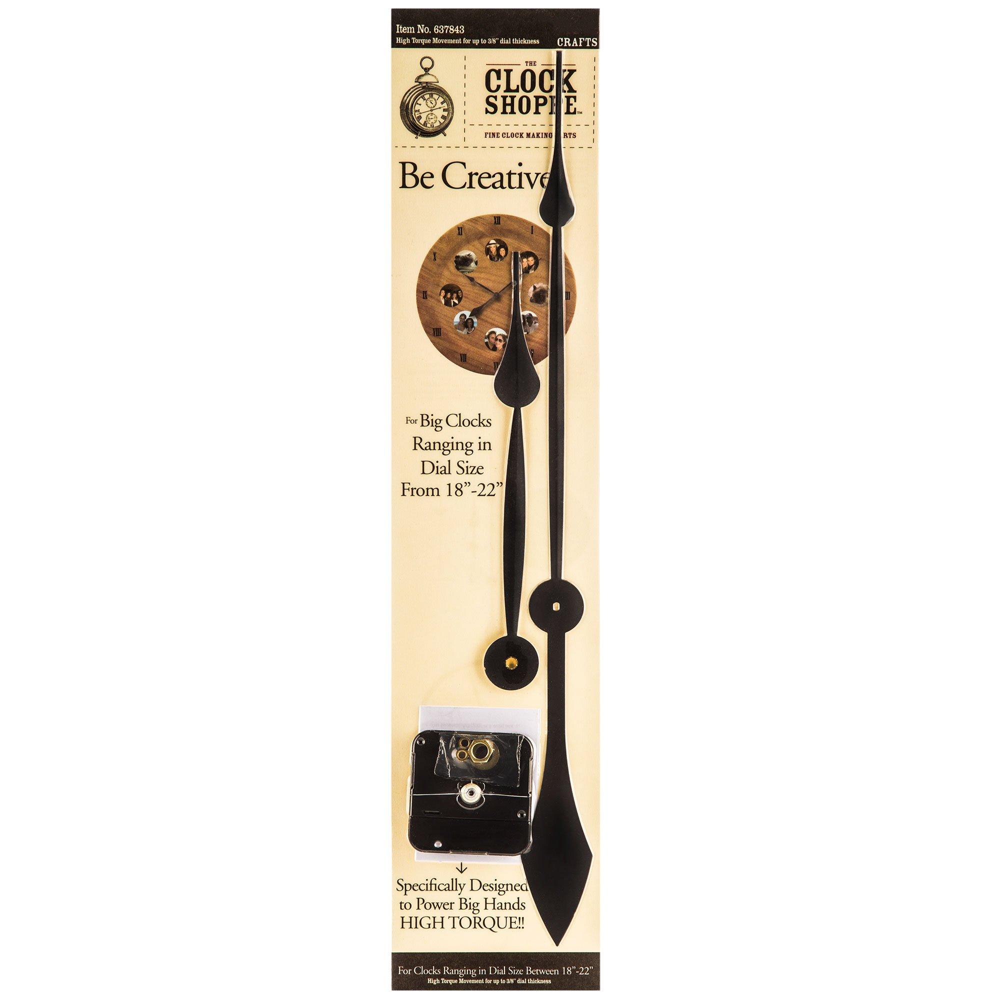 High Torque Movement Clock Hands & Dial Hobby Lobby 637843