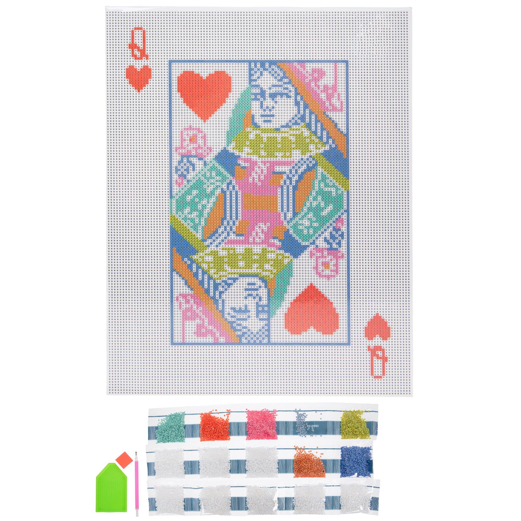 【ダイヤモンドアート】Queen of Heart Queen Of Hearts Diamond Art Kit | Hobby Lobby | 6378582