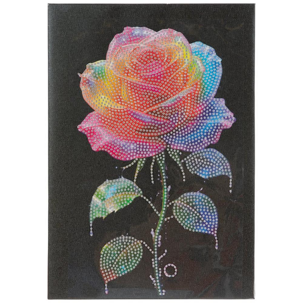 Rainbow Rose Stem Diamond Art Kit | Hobby Lobby | 6378699