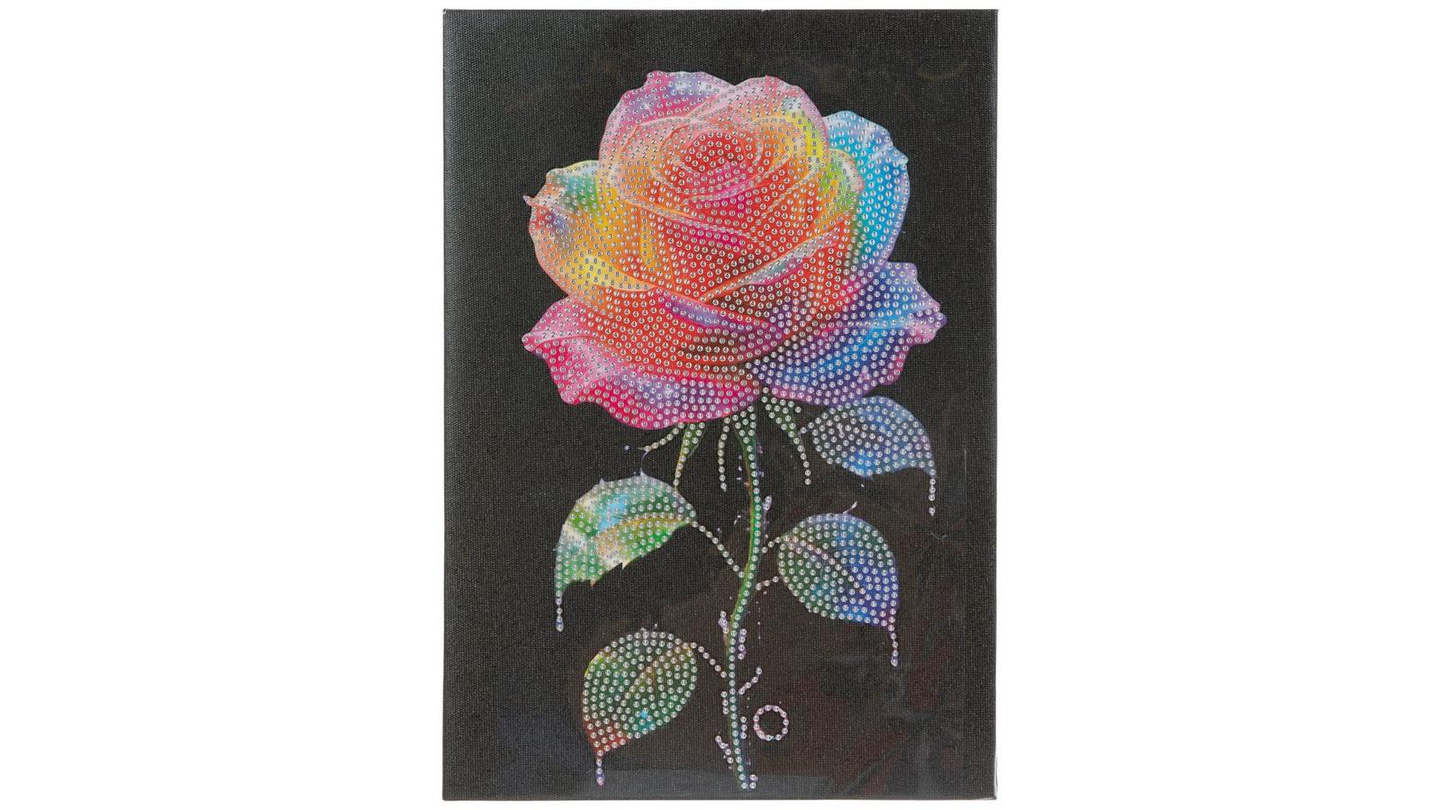 Rainbow Rose Stem Diamond Art Kit | Hobby Lobby | 6378699