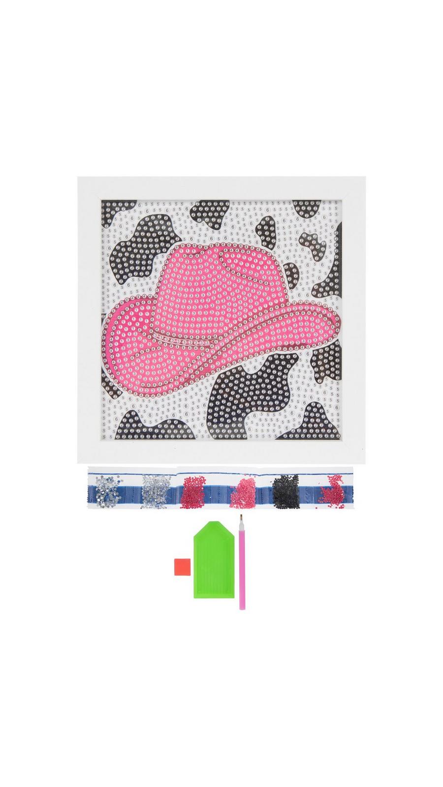Pink Cowgirl Hat Diamond Painting Kit | Hobby Lobby | 6378822
