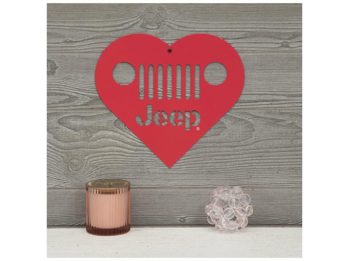 Pink Jeep Heart Metal Sign | Hobby Lobby | 6379556