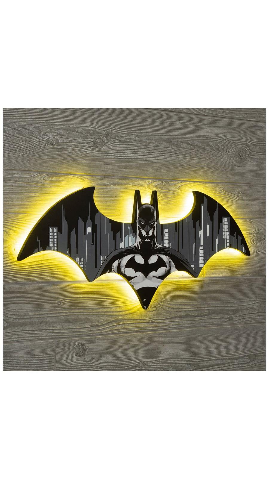 Batman Backlit Wood Wall Decor | Hobby Lobby | 6379945