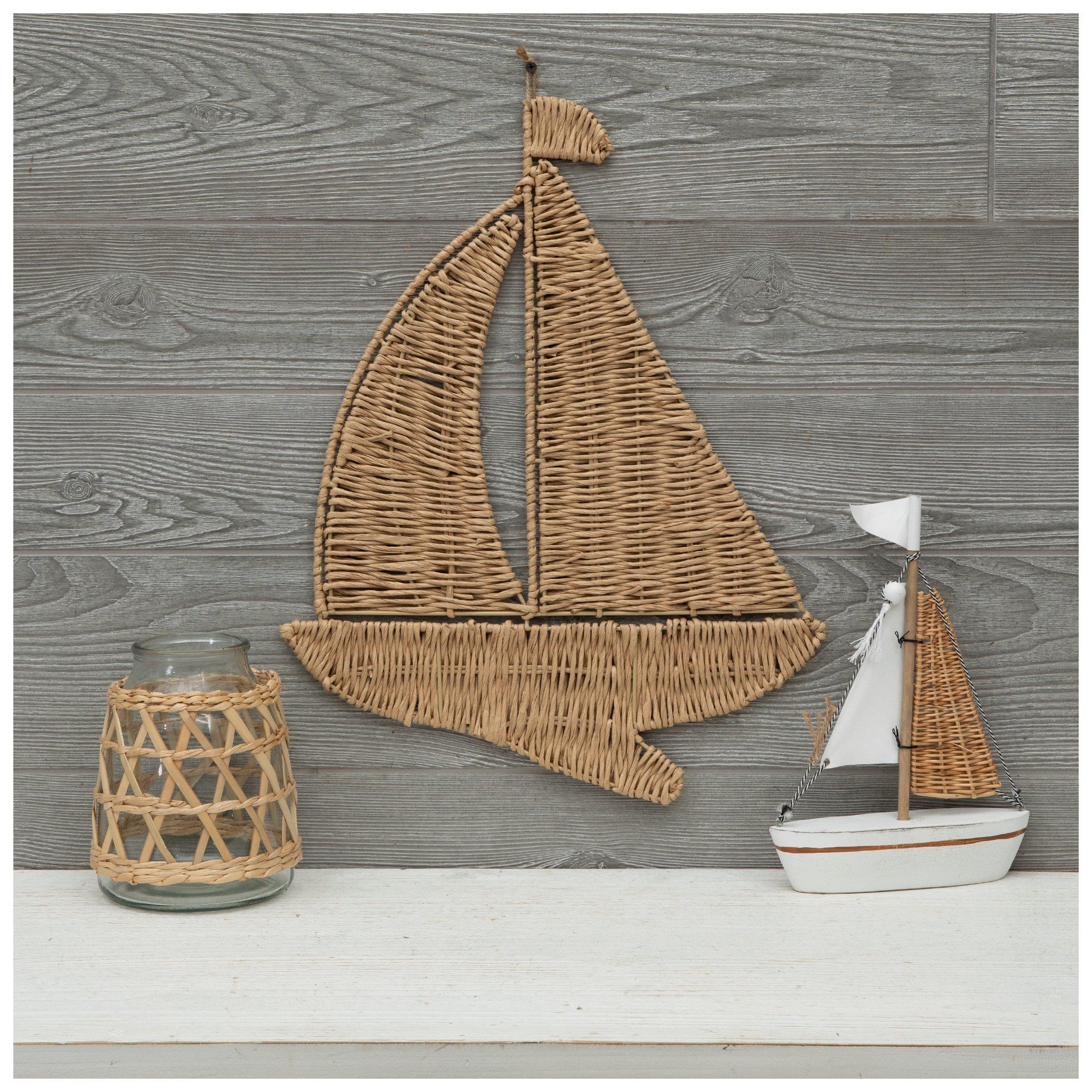 Woven Sailboat Wall Decor | Hobby Lobby | 6380588