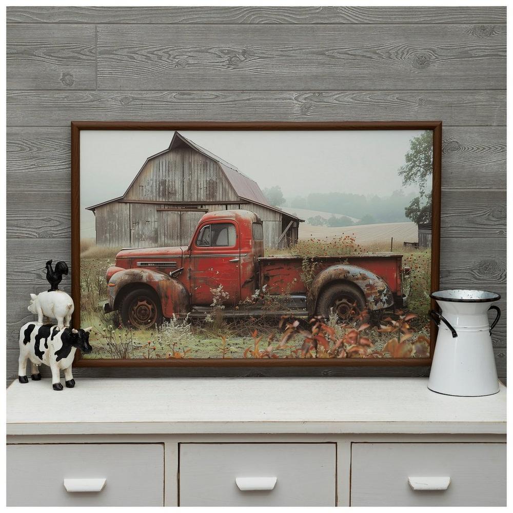 Red Truck Wood Wall Decor | Hobby Lobby | 6381040