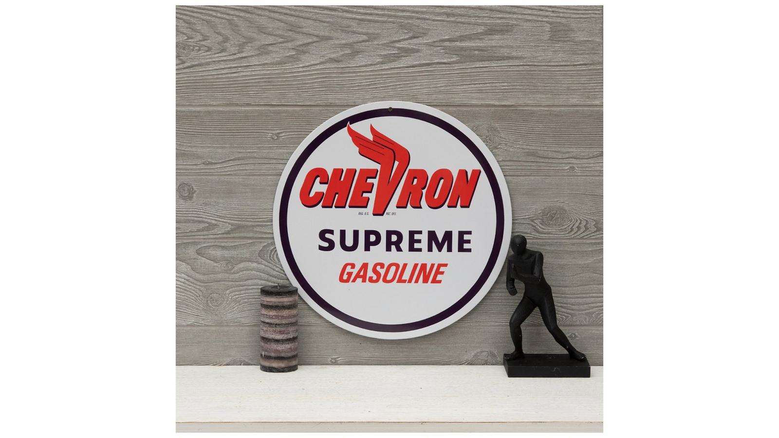 Chevron Supreme Gasoline Metal Sign | Hobby Lobby | 6382204