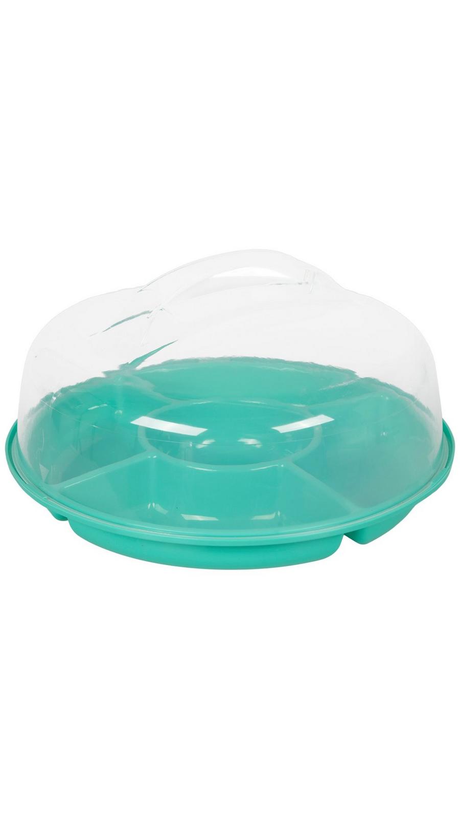 Turquoise Divided Serving Tray | Hobby Lobby | 6382485