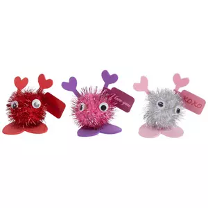 Winlyn 24 Sets Valentine's Day Craft Kits DIY Foam Hearts to Animal Shape  Ornaments Art Sets Heart Dog Unicorn Bee Cat Owl Butterfly Ladybug Llama