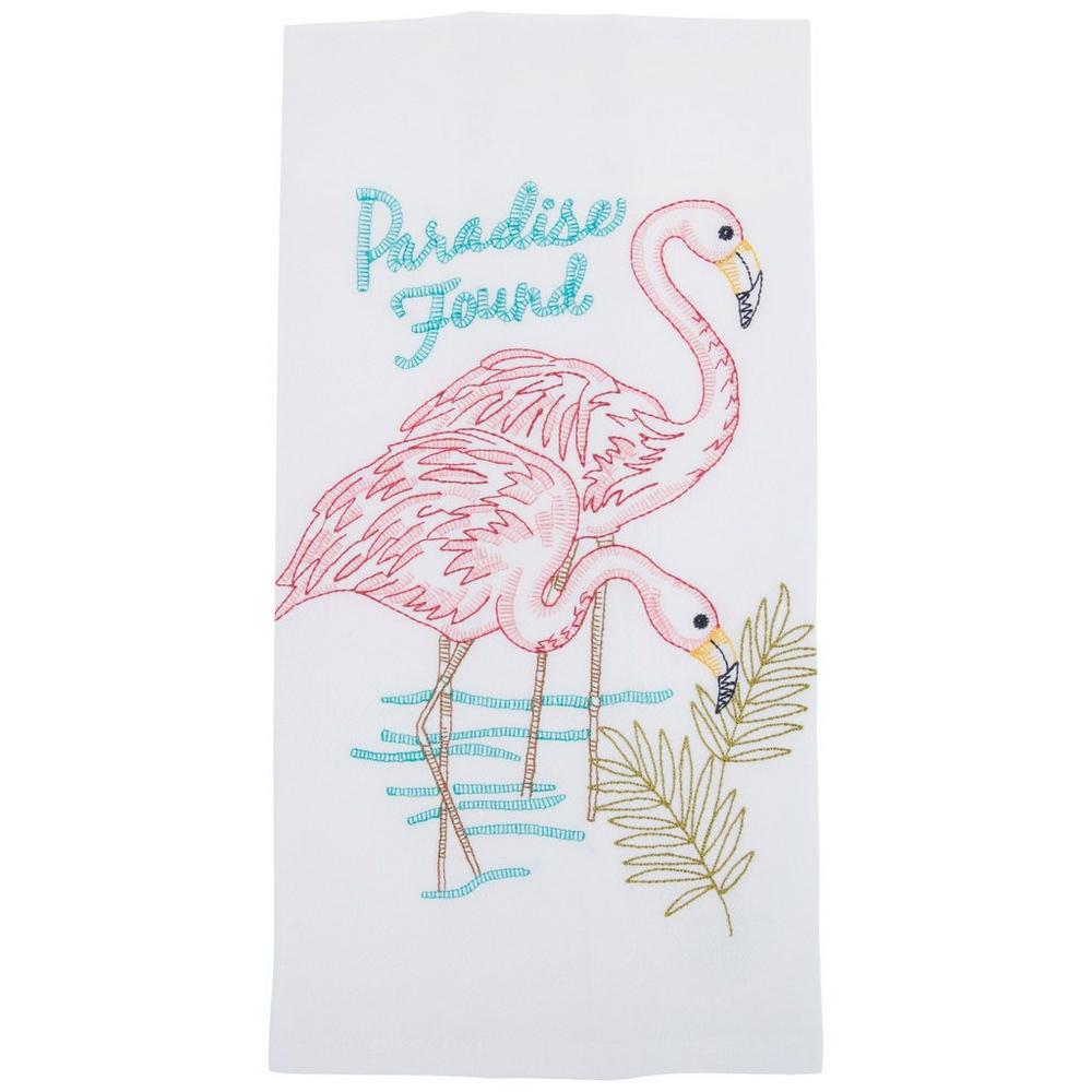 Paradise Found Flour Sack Kitchen Towel | Hobby Lobby | 6383756
