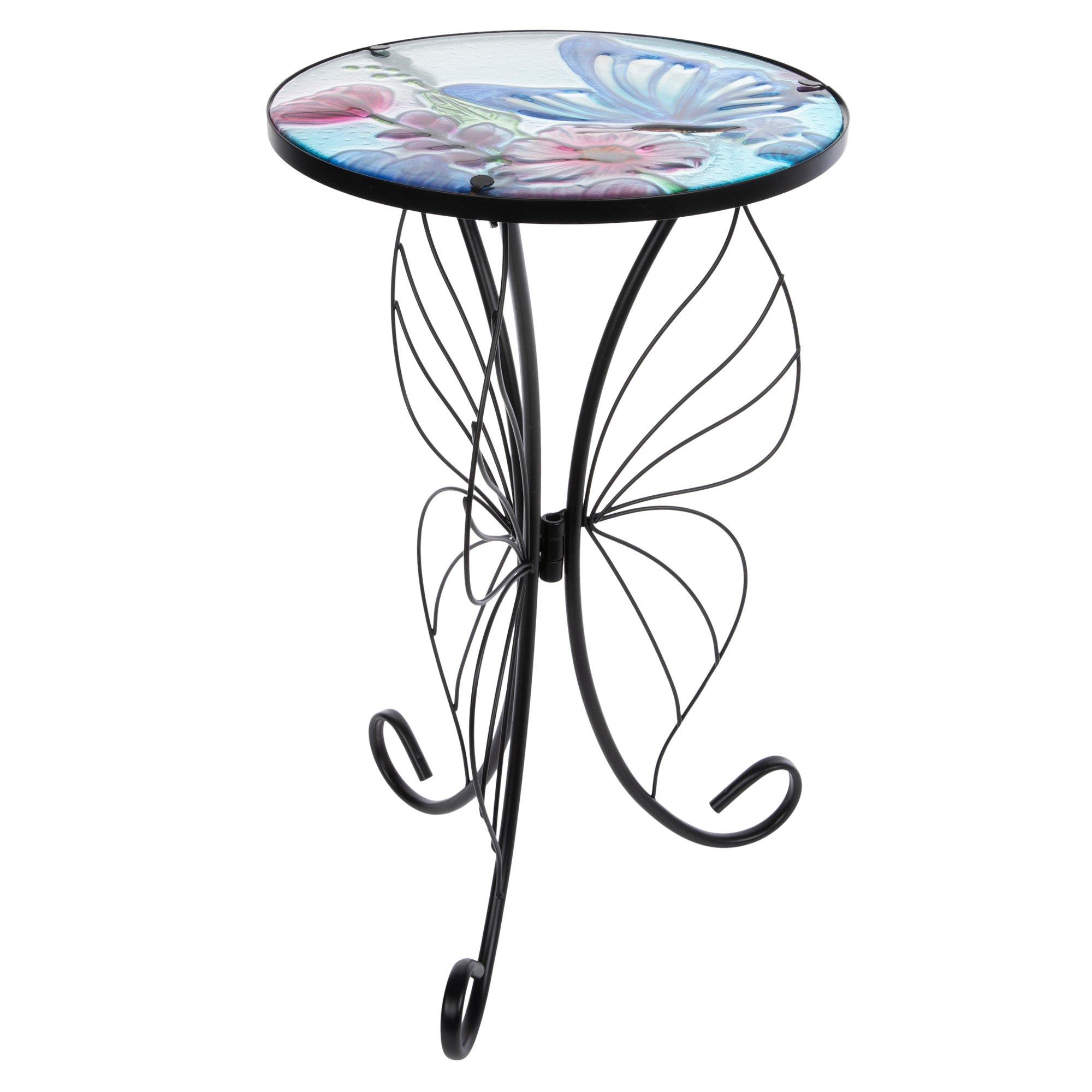 Butterfly Glass Plant Stand | Hobby Lobby | 6383897