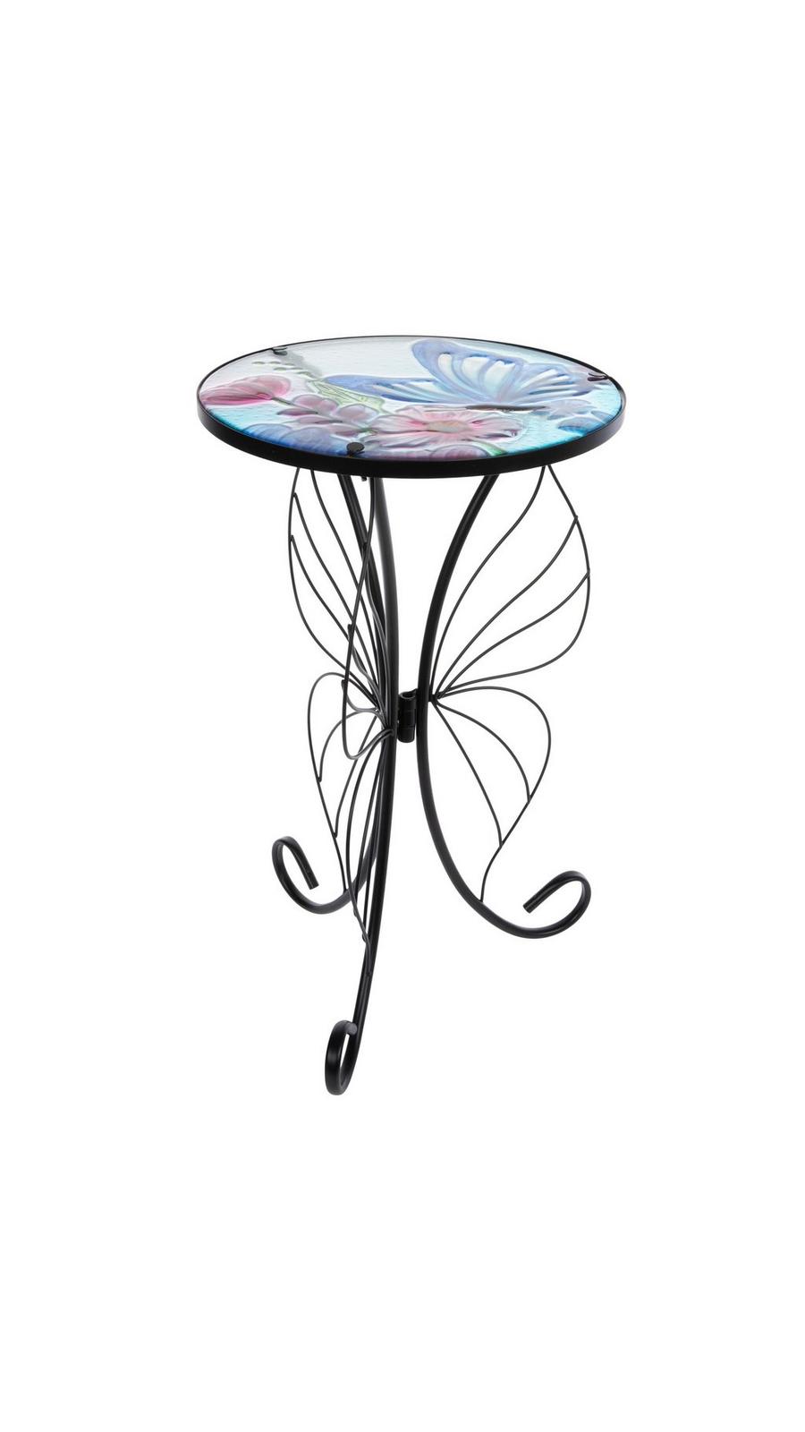 Butterfly Glass Plant Stand | Hobby Lobby | 6383897