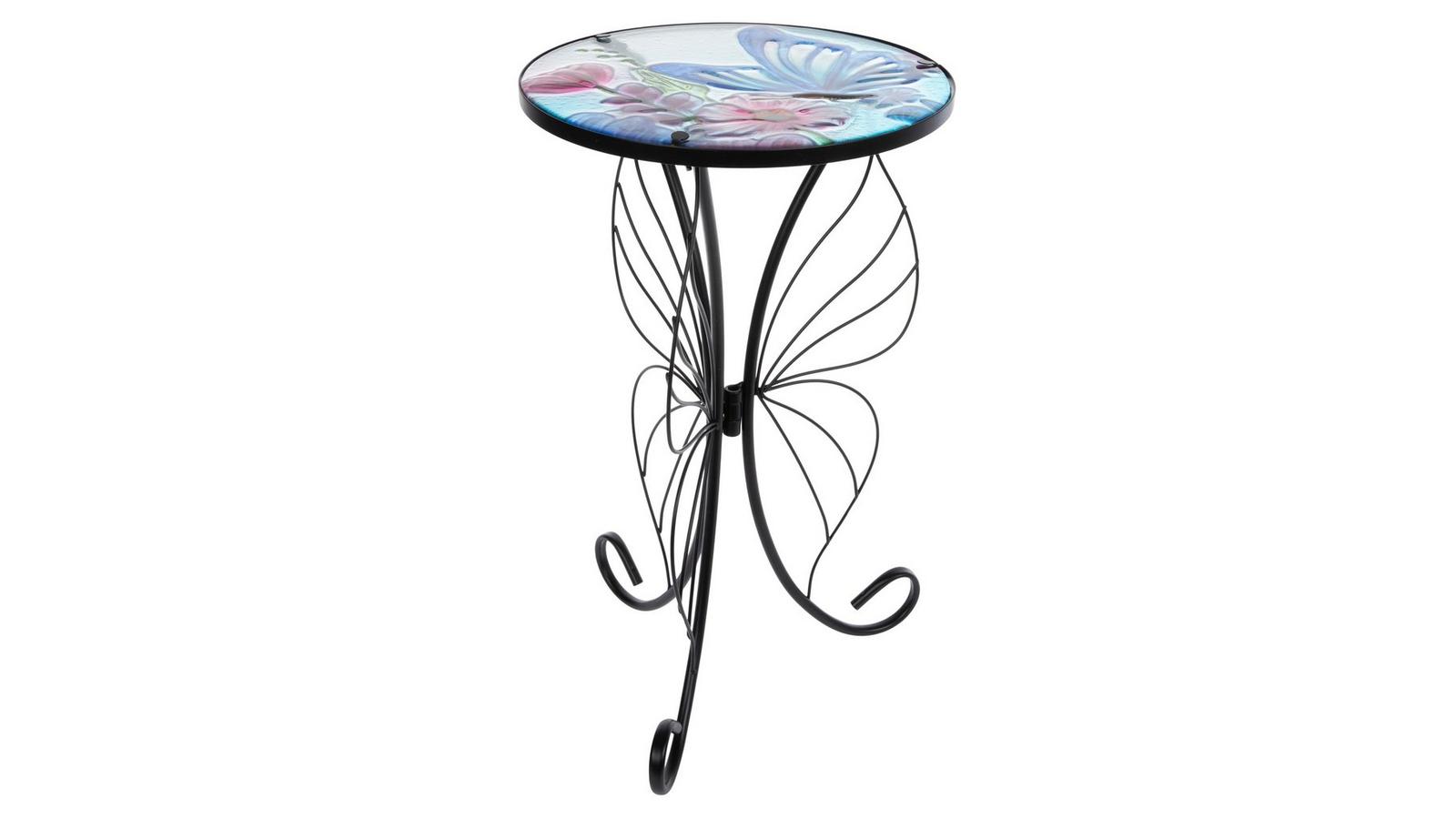 Butterfly Glass Plant Stand | Hobby Lobby | 6383897