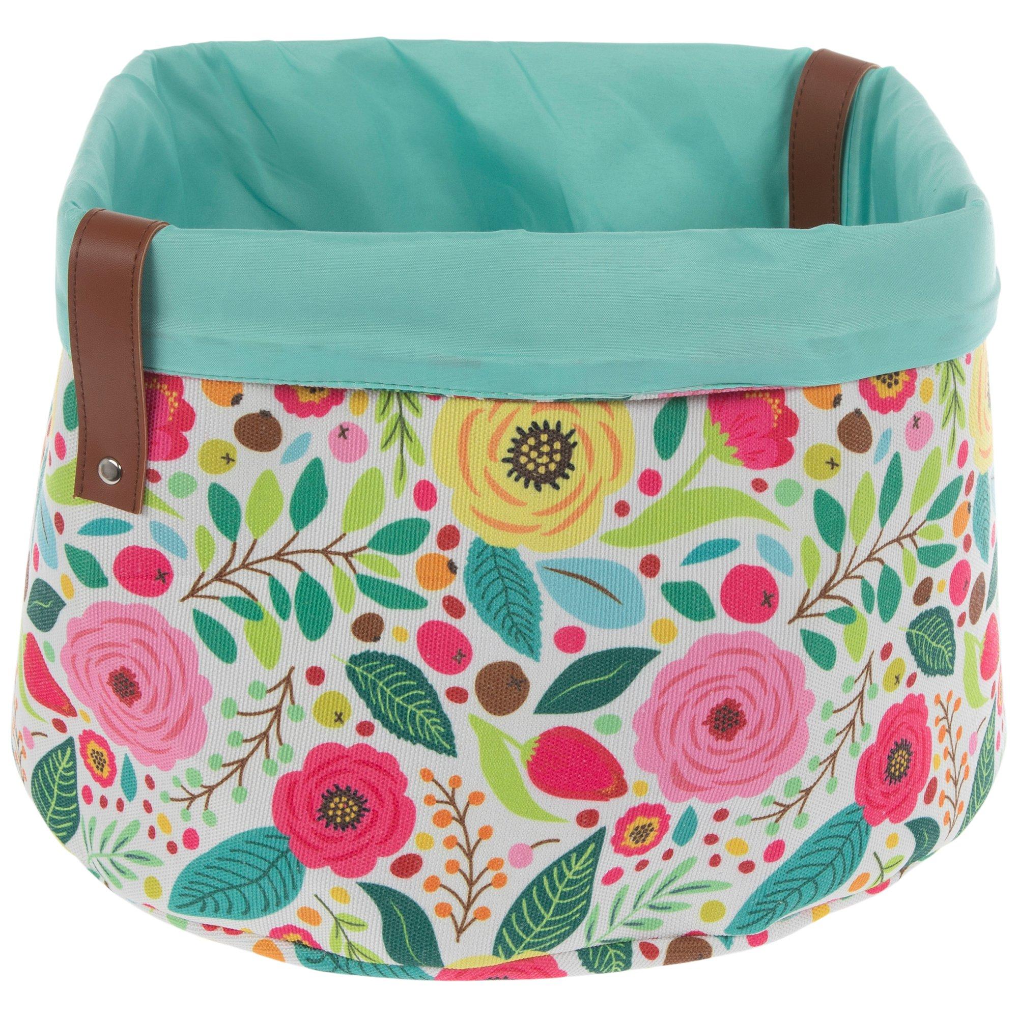 Floral Fabric Basket | Hobby Lobby | 6387112