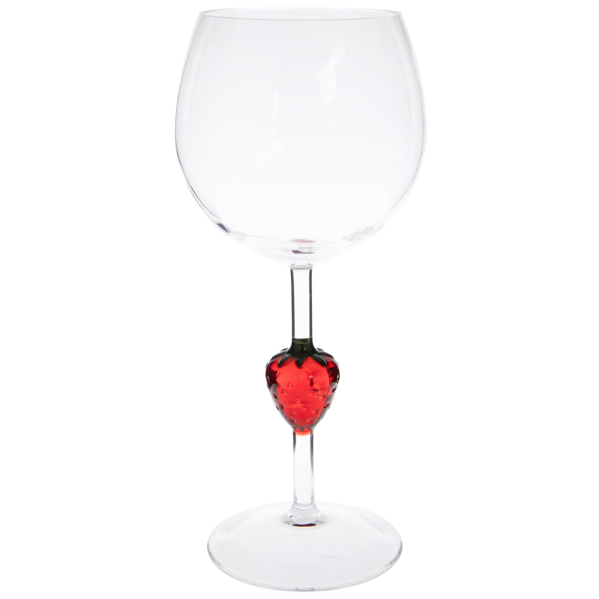 yellow wine glasses Adriana Wine Glass, Yellow Top main image 0