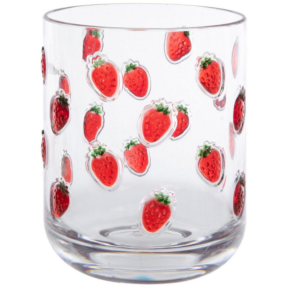 Embossed Strawberries Cup