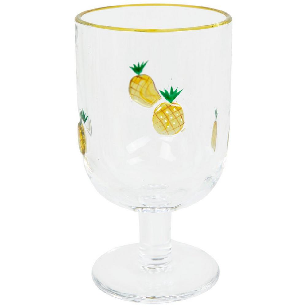 Pineapple Stemmed Icon Glass | Hobby Lobby | 6387641