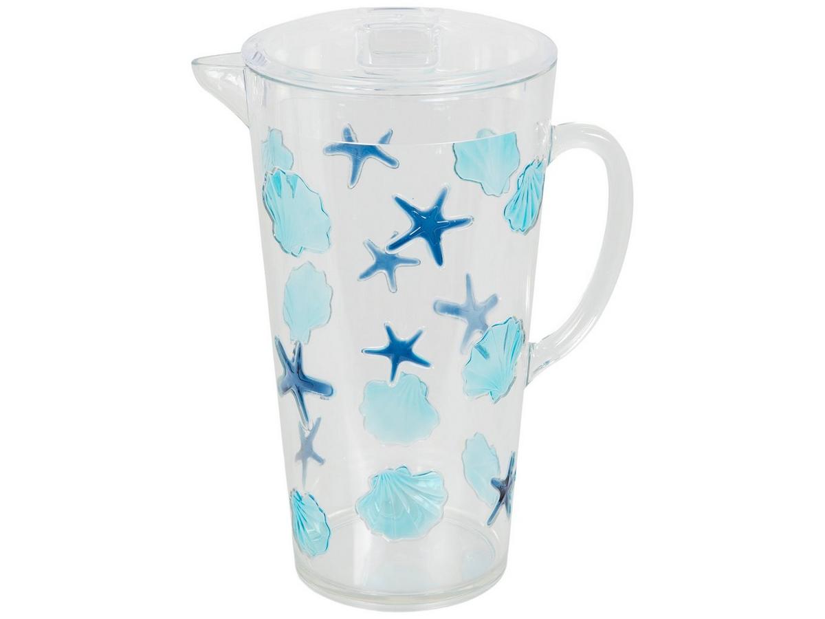 Blue Seashell & Starfish Pitcher | Hobby Lobby | 6388185