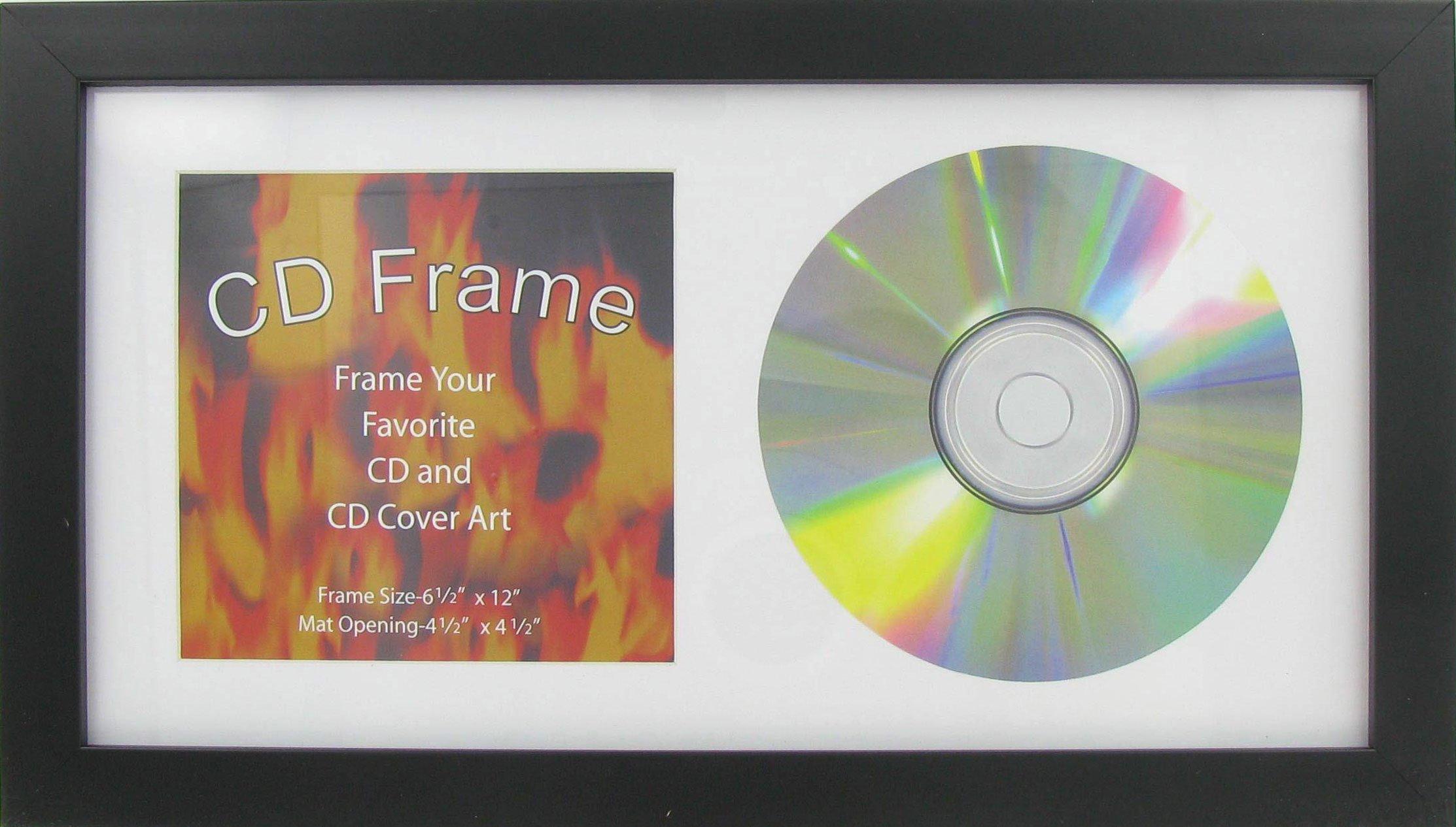 Black Wood CD Frame, Hobby Lobby