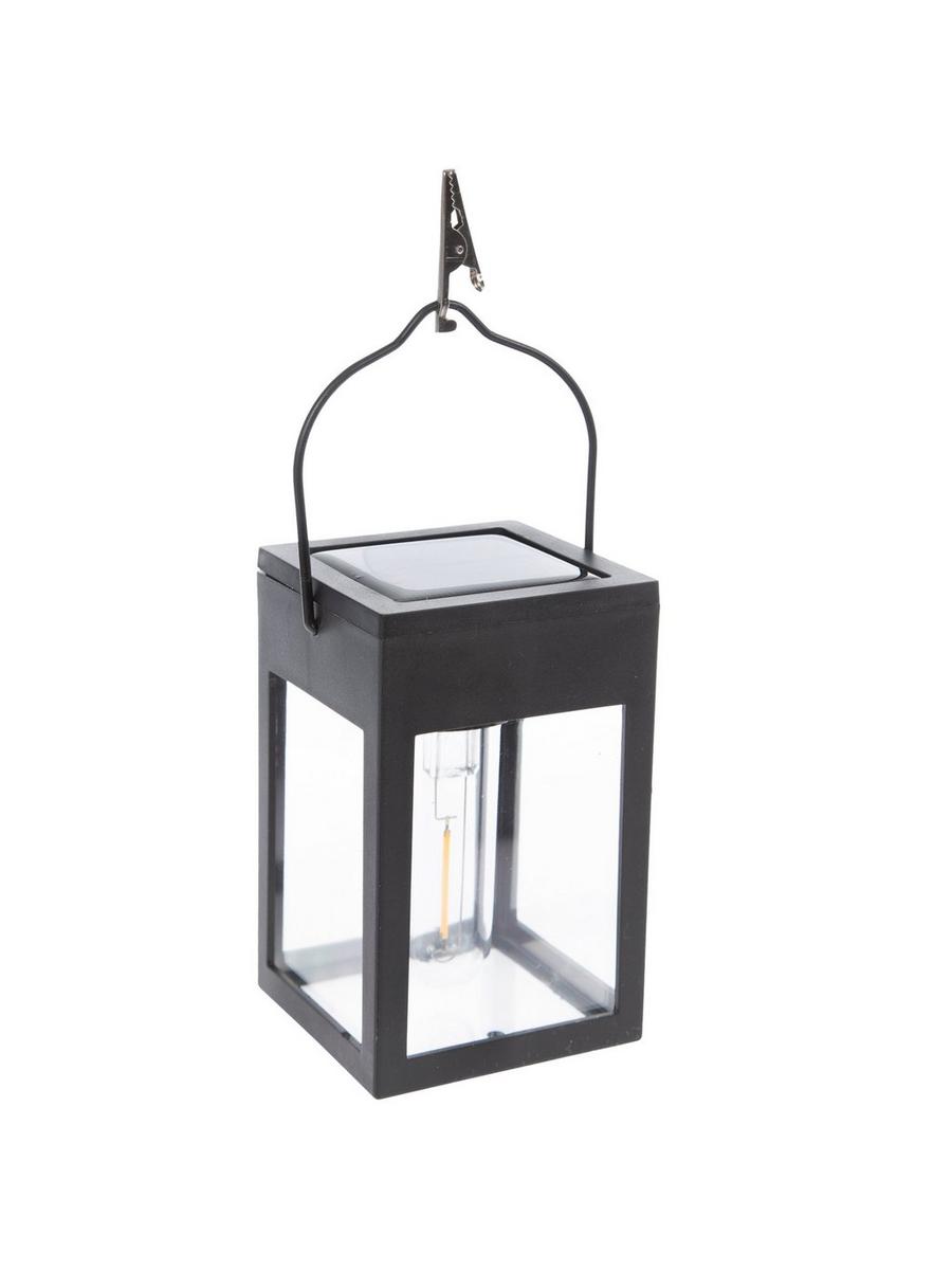 Black Mini LED Solar Lantern | Hobby Lobby | 6391726