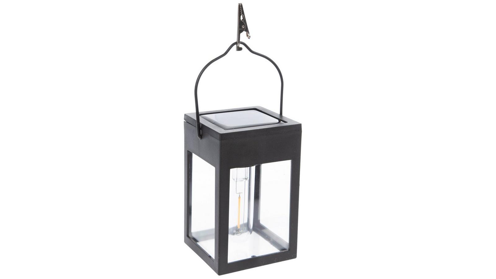 ライト・ランタン GLASS LANTERN mini BLACK LHSver. Black Mini LED Solar Lantern | Hobby Lobby | 6391726