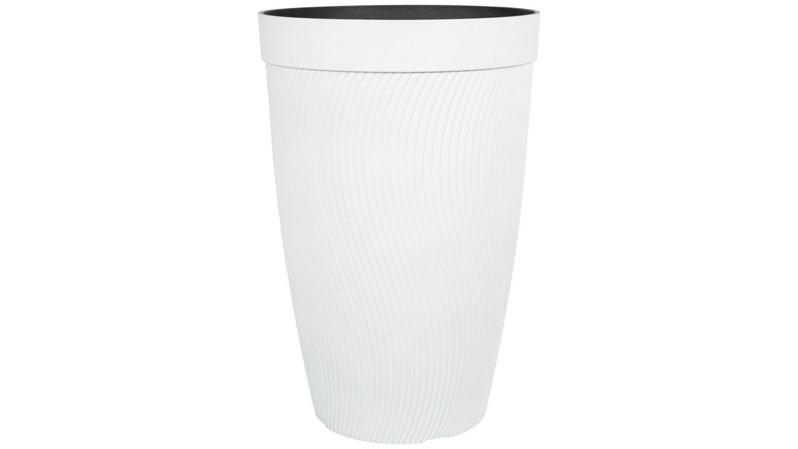 tall pot plant Tall Modern Planter Pot, Tapered Square Design main image 0