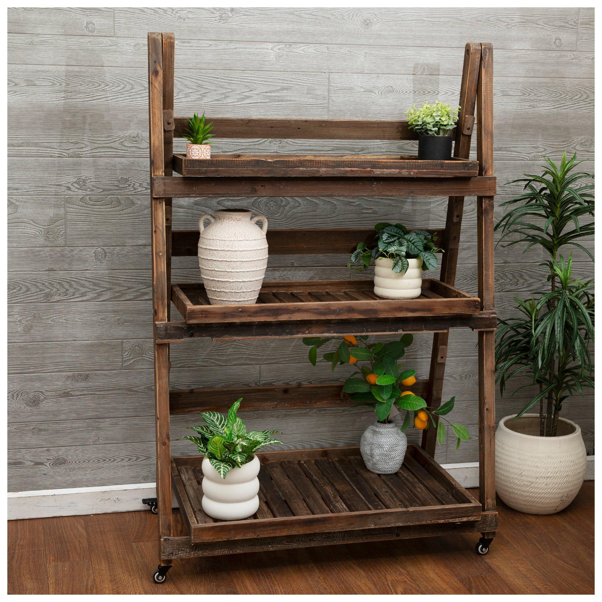 【antique】ベークライトの3段ティーラック Antique Bronze Three-Tiered Baker's Rack | Hobby Lobby | 518423