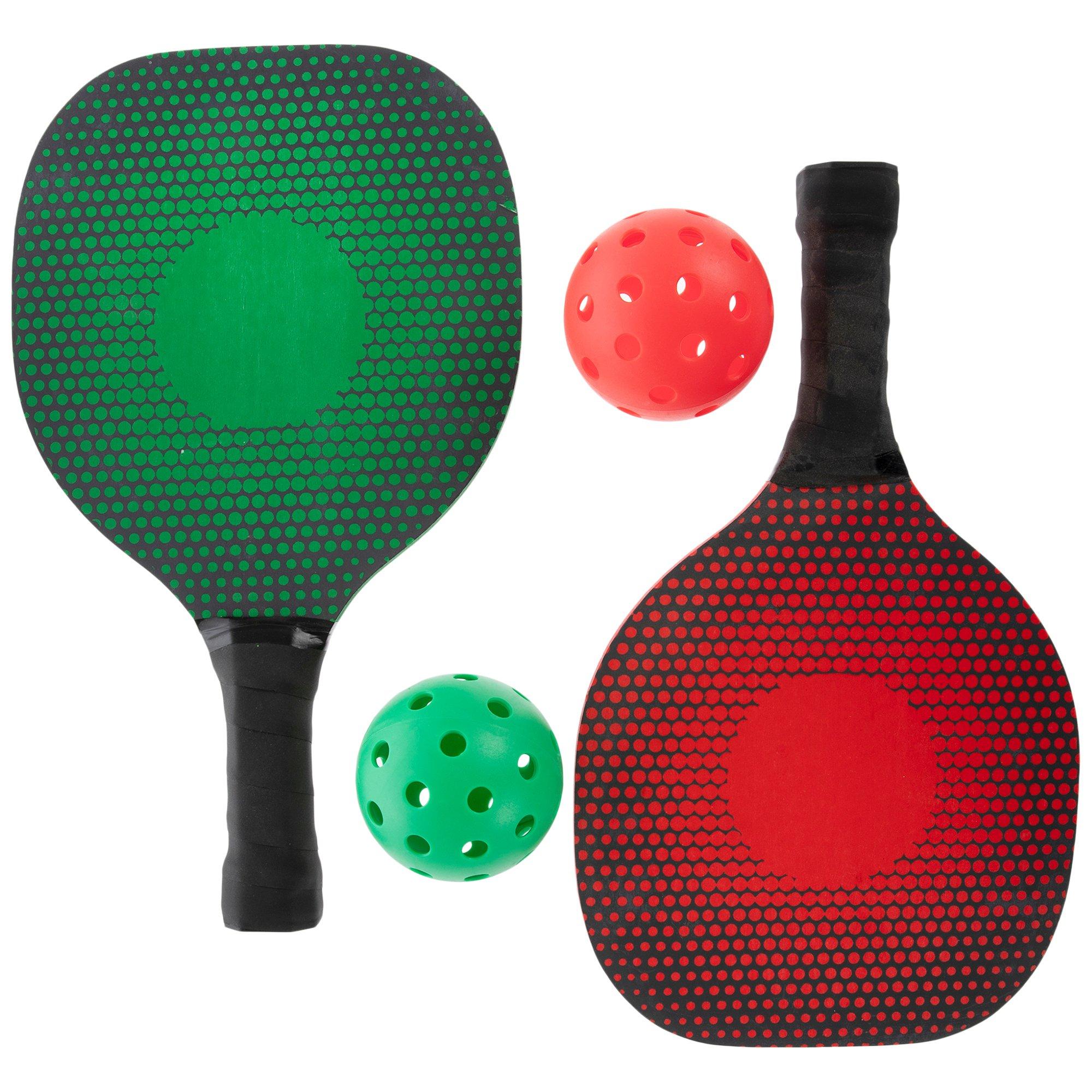 Red & Green Wood Pickleball Set | Hobby Lobby | 6393797
