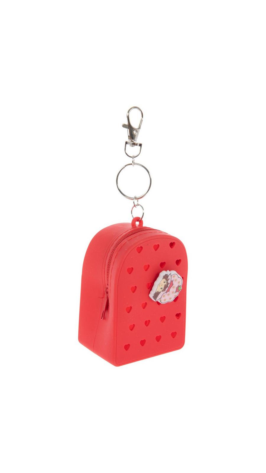 サバトラちゃん☆大きめころりんポーチ　ハッピーメッセージ　ビッグいちご Red Strawberry Shortcake Bag Charm | Hobby Lobby | 6395180