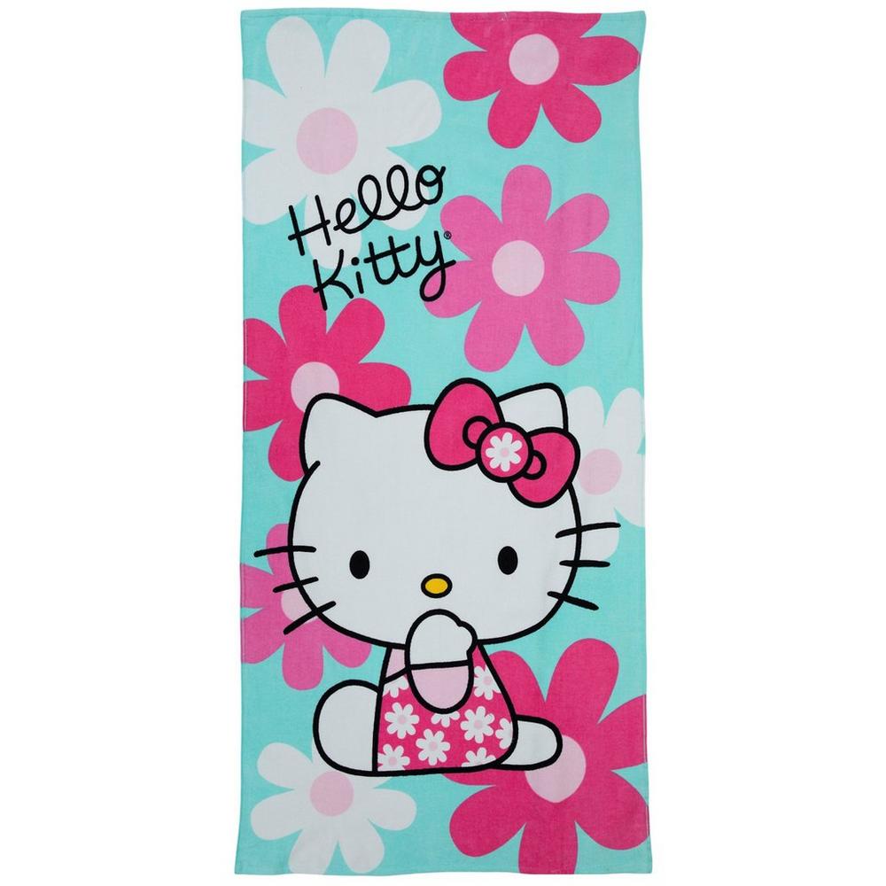 Hello Kitty Floral Beach Towel | Hobby Lobby | 6395859