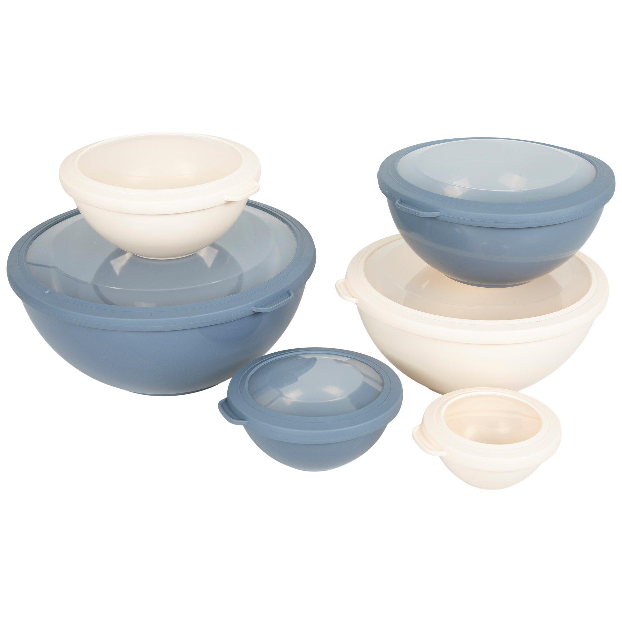 Nested Food Storage Mixing Bowl Set