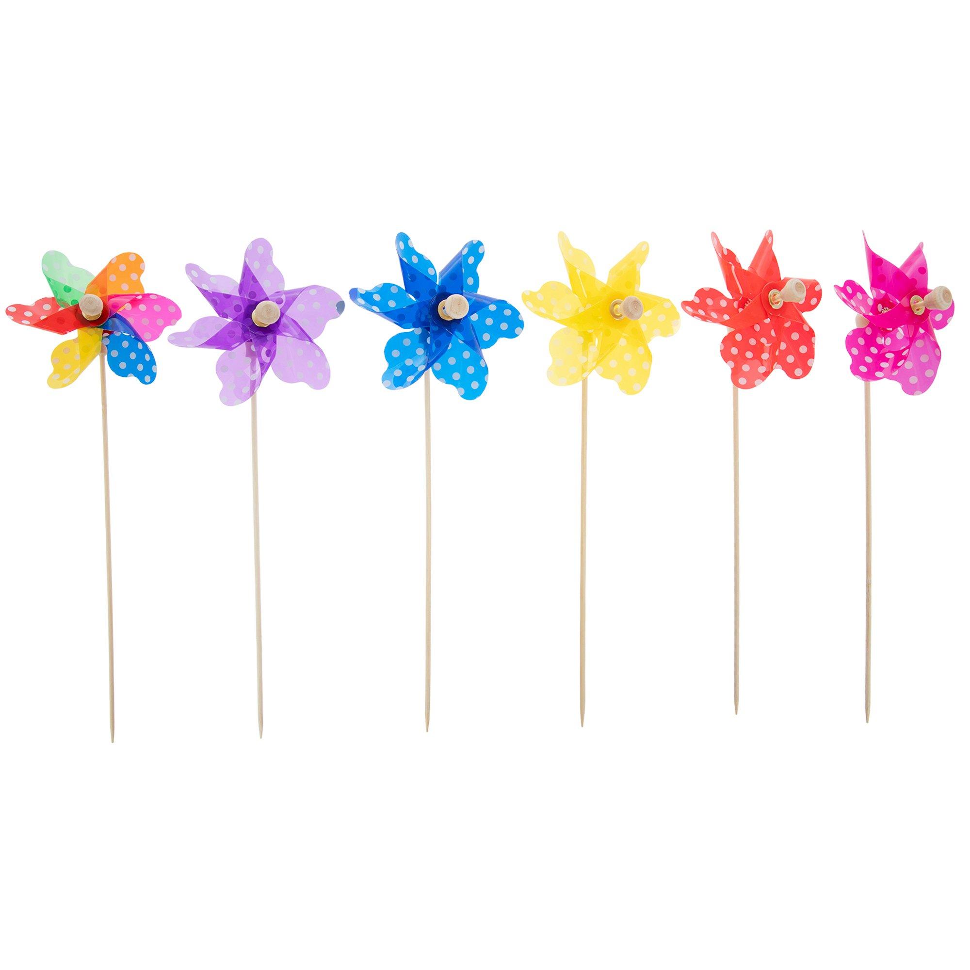 Polka Dot Mini Pinwheels | Hobby Lobby | 6396634