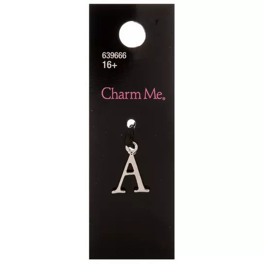 Alphabet Charm - E