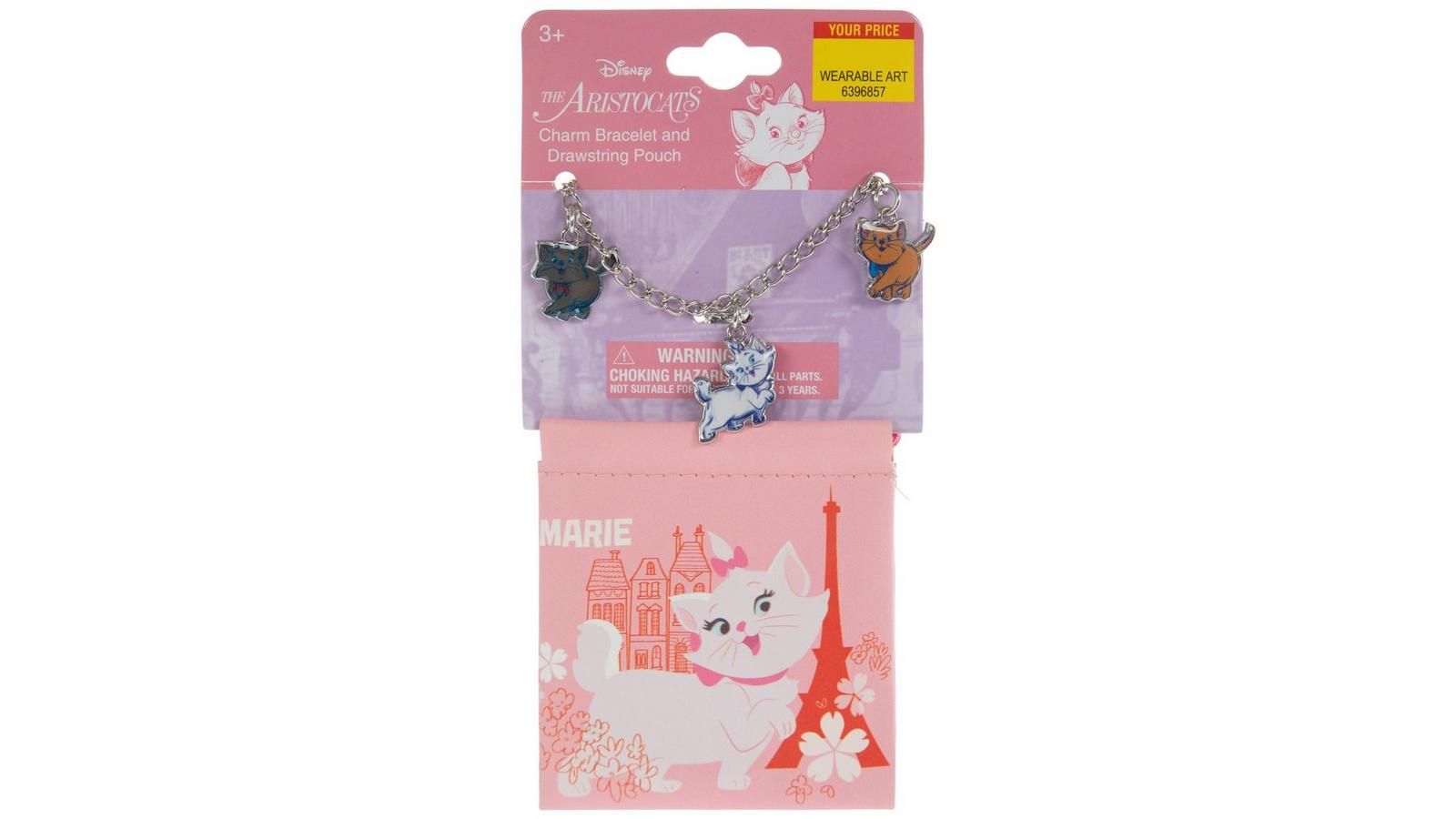 Marie Aristocats Charm Bracelet & Pouch | Hobby Lobby | 6396857