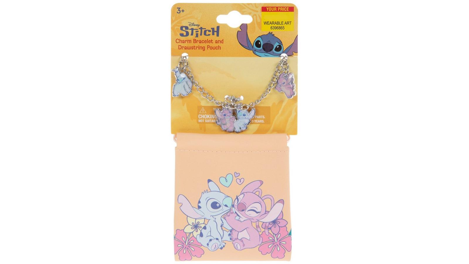 Stitch & Angel Charm Bracelet & Pouch | Hobby Lobby | 6396865