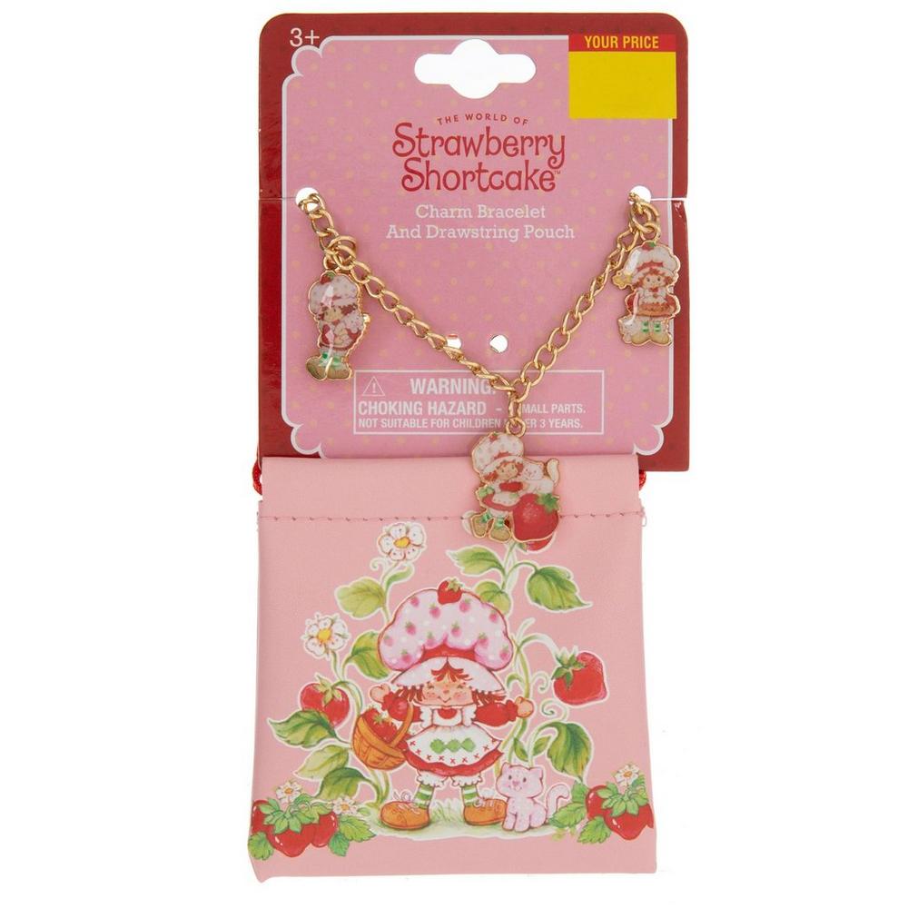Pack Présentoir Distributeur Automatique De Shortcakes Aux Fraises + 100 Breloques + 100 Bracelets