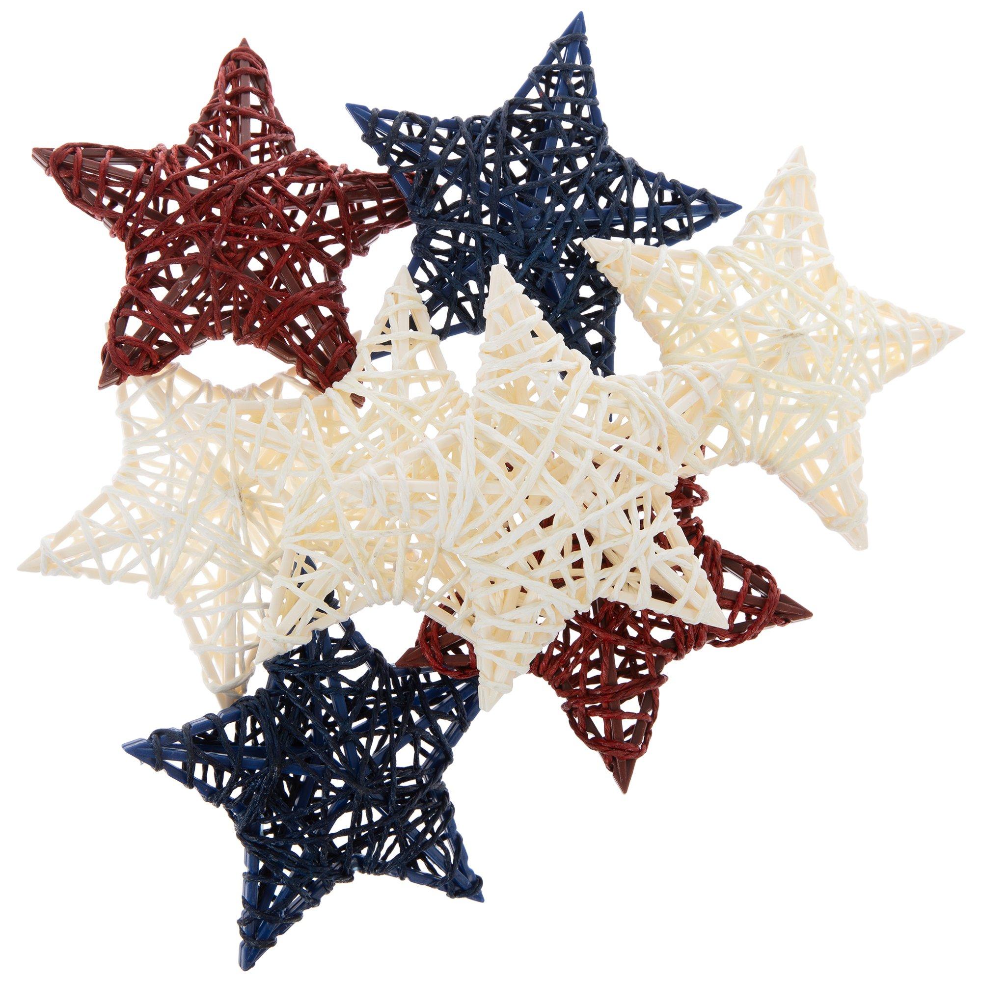 Red, White & Blue Paper Rope Stars | Hobby Lobby | 6397574