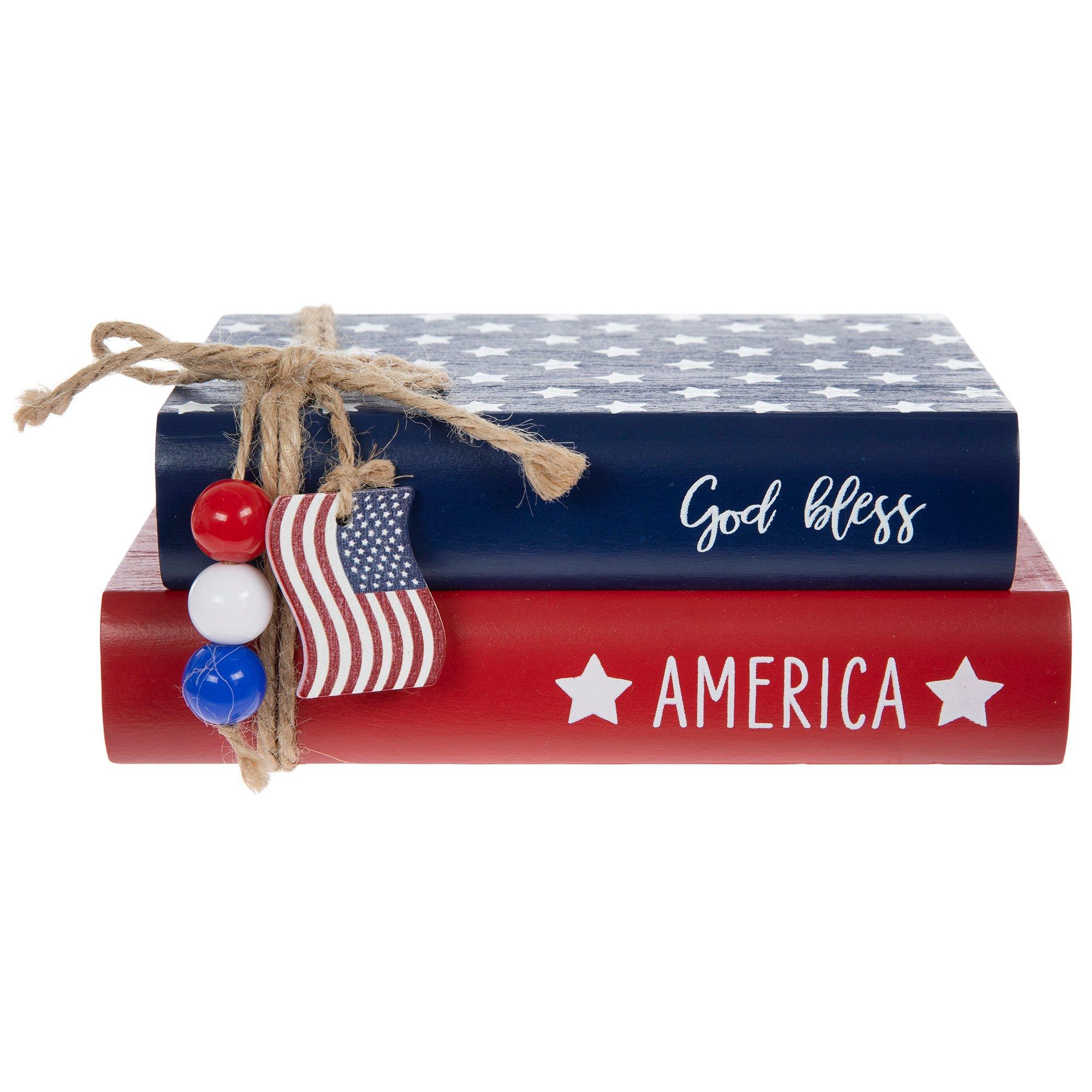 God Bless America Beaded Wood Wall Decor | Hobby Lobby | 206404461