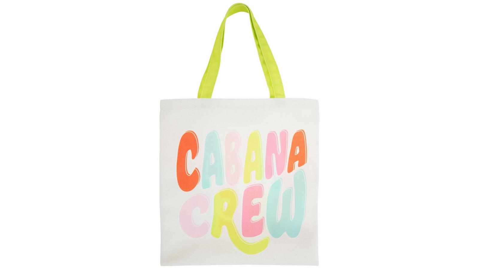 Cabana Crew Canvas Tote Bag | Hobby Lobby | 6400352