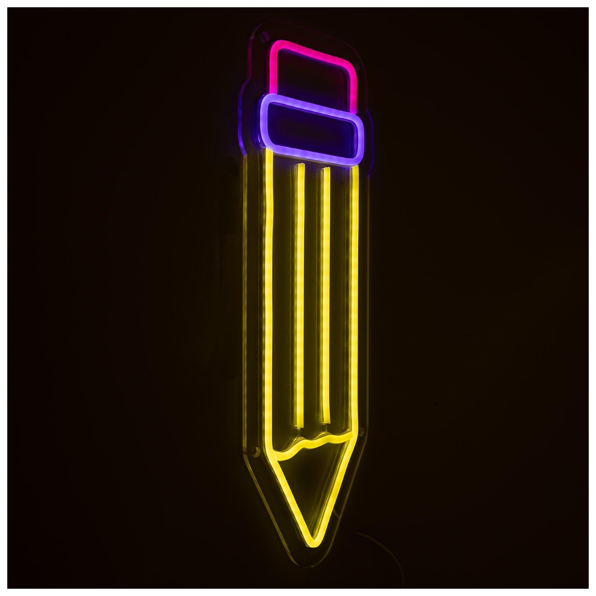 Pencil LED Neon Sign | Hobby Lobby | 6400659