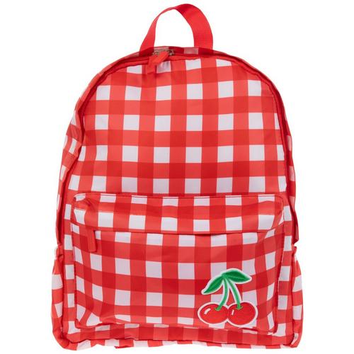 Cherry & Gingham Backpack