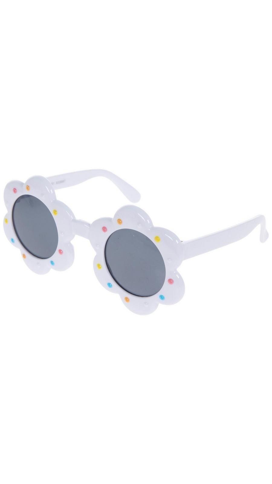 White Dotted Flower Kids Sunglasses | Hobby Lobby | 6401756 display picture 1