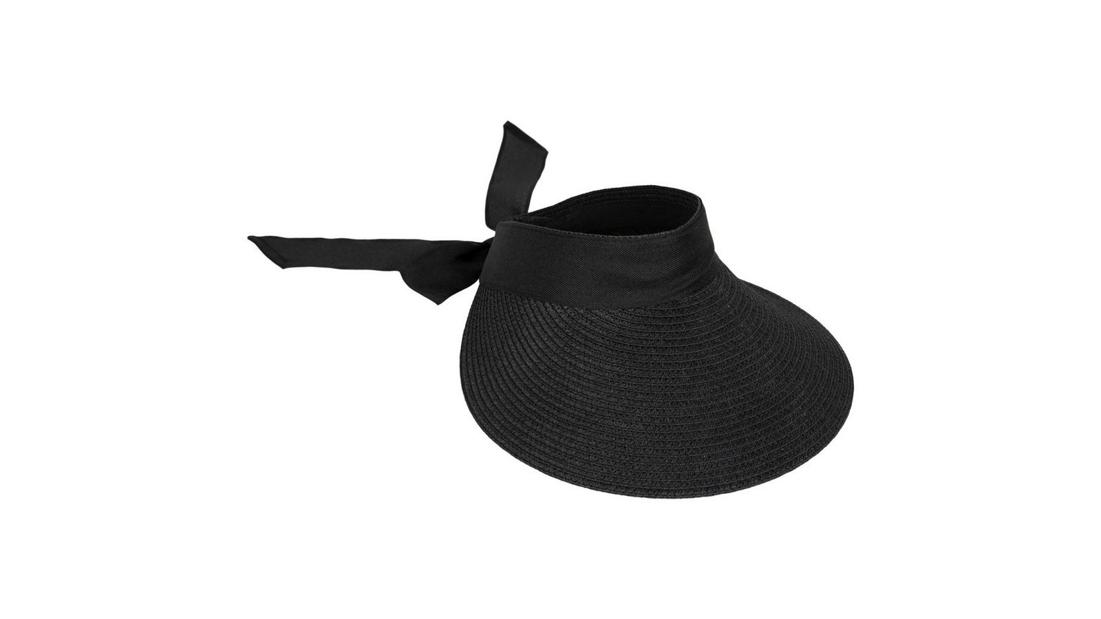 M.A.M.A. Bow Collection - Women\'s Visor Hat | Gray & Black Mama Visor | Personalized Visor | Mama Hat | Gift for Mom  main image 2