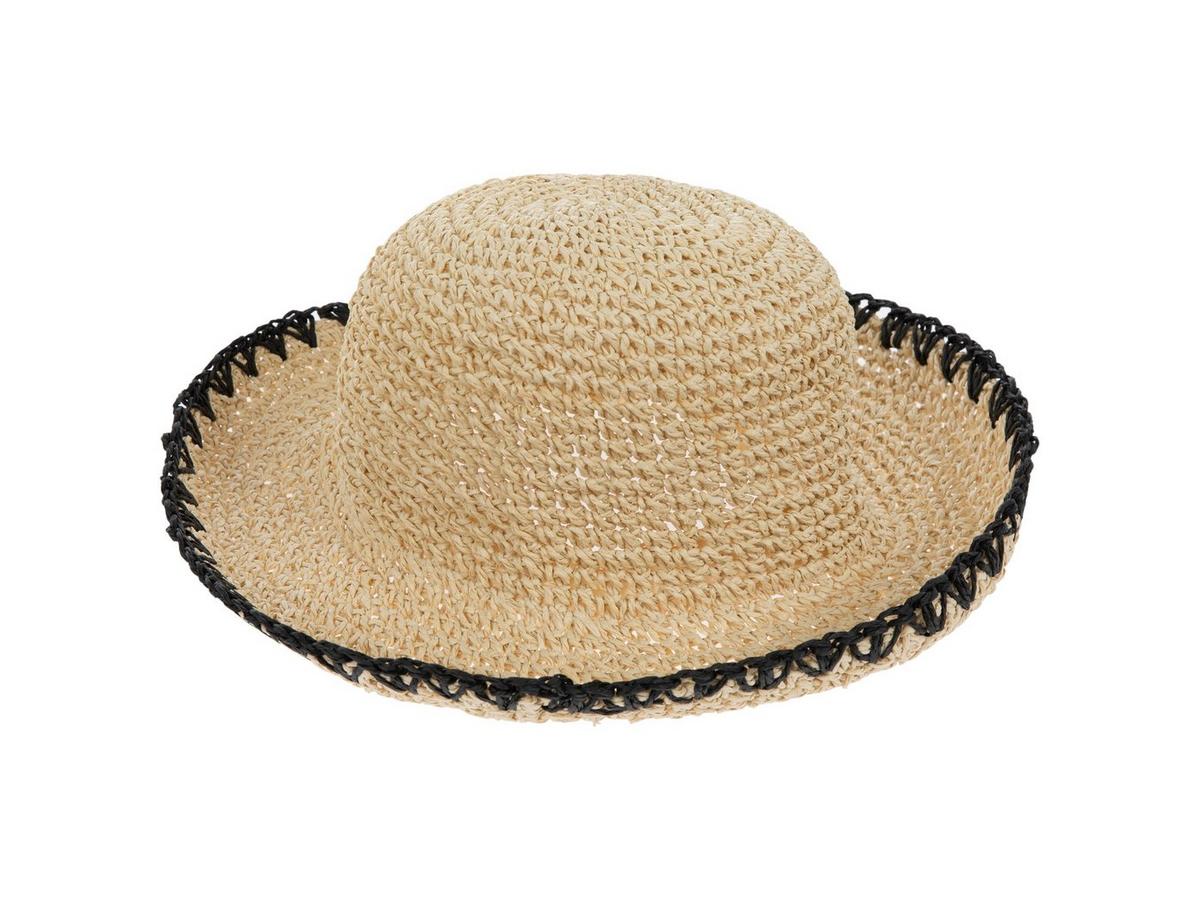 【新品未使用】TRUNK Wide Brim Packable Bucket Floppy Woven Bucket Hat | Hobby Lobby | 6402051