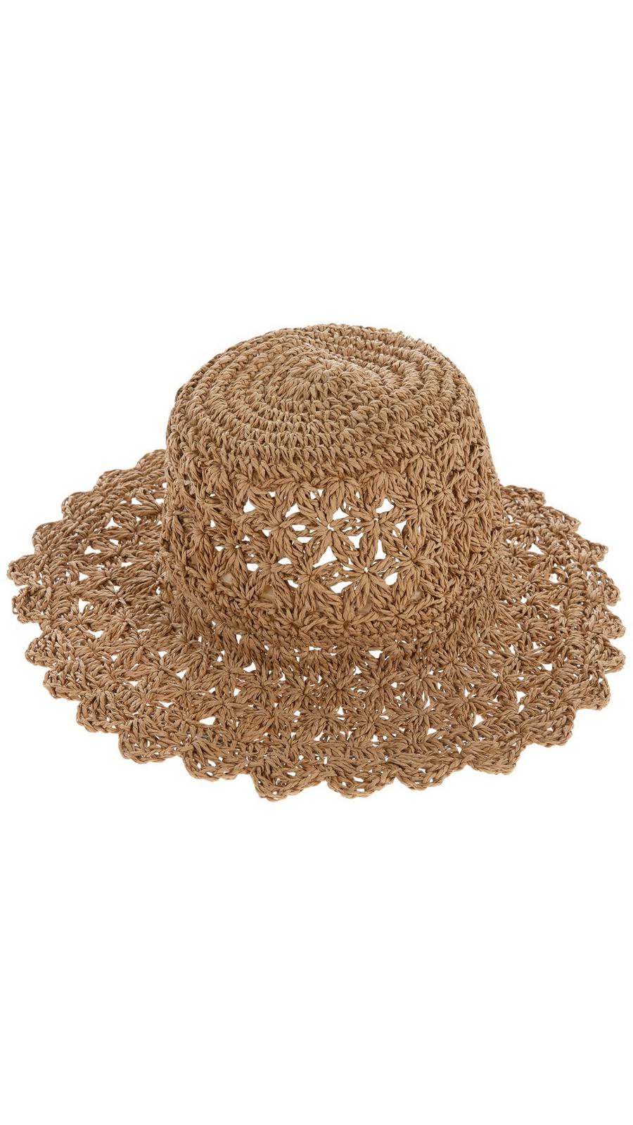 Straw Crochet Bucket Hat | Hobby Lobby | 6402069 display picture 2