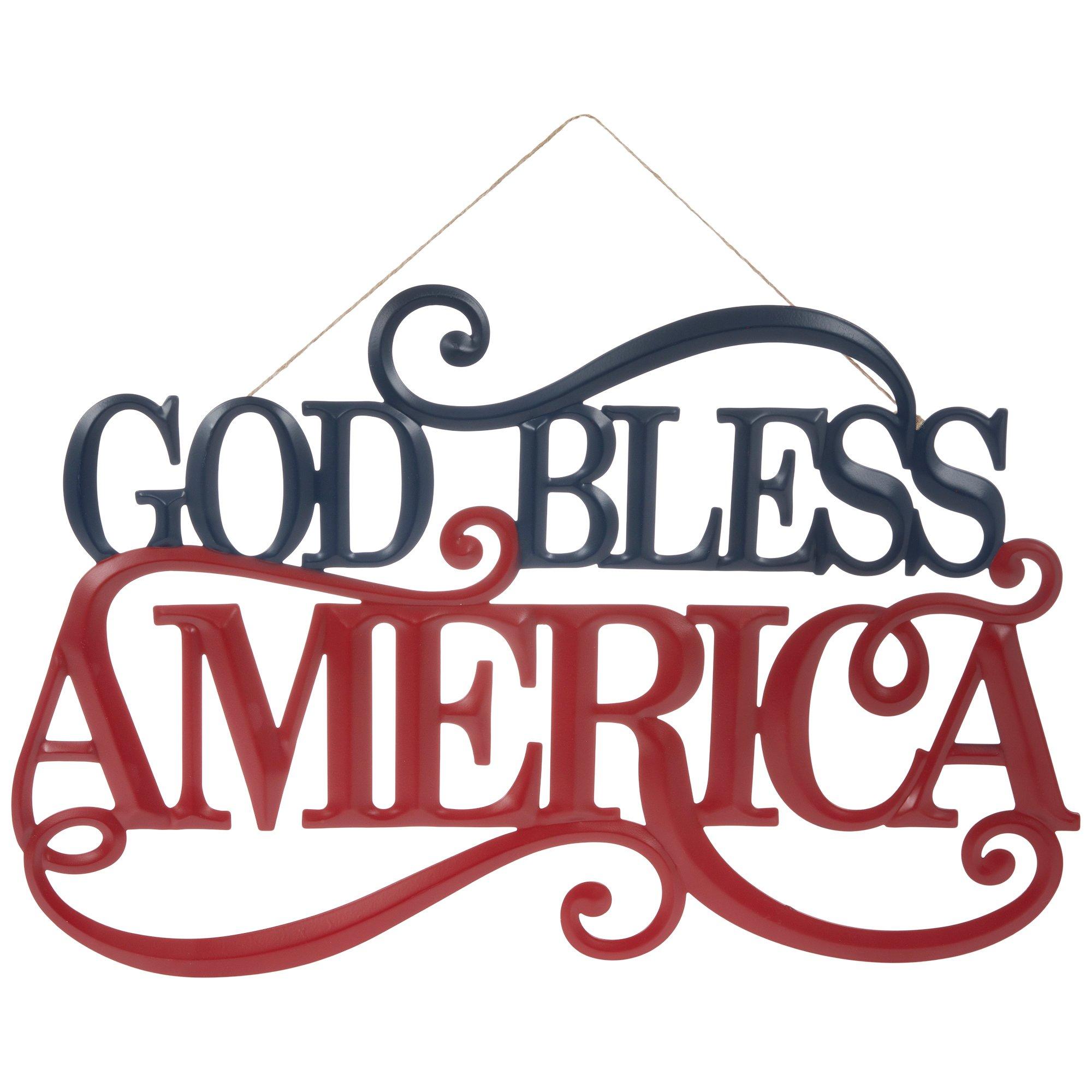 壁飾り　GOD BLESS 星条旗　AMERICA 壁飾り GOD BLESS 星条旗 AMERICA 【公式通販】
