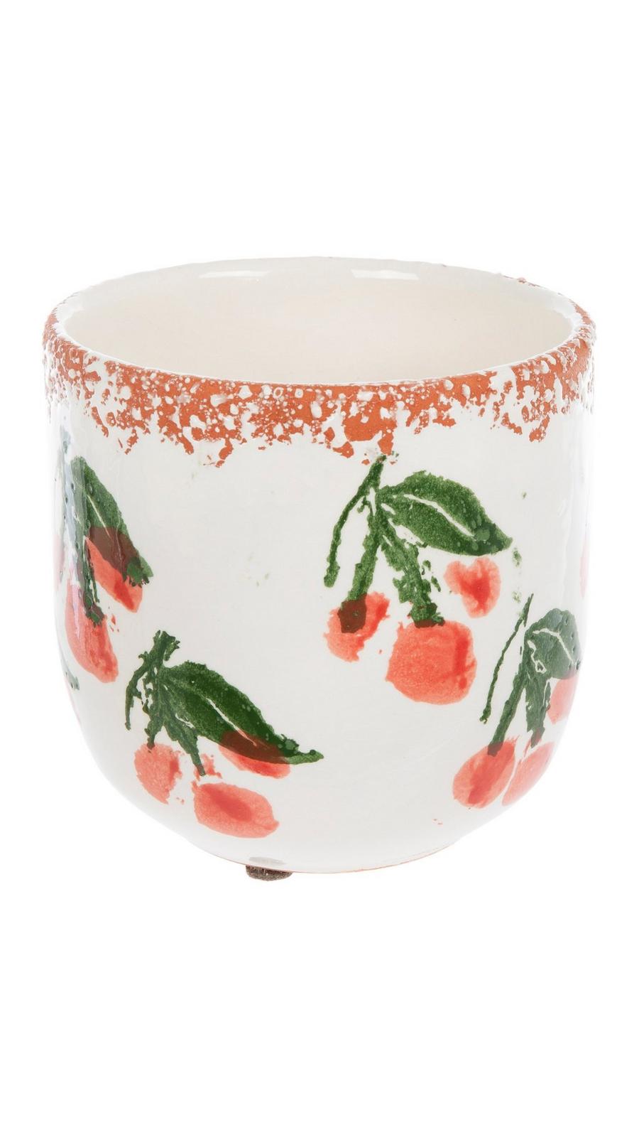 Cherries Terracotta Planter | Hobby Lobby | 6404503