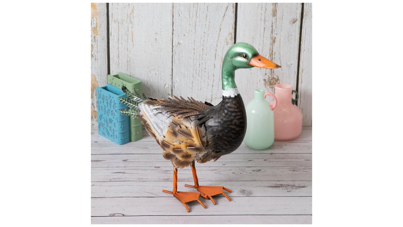 Mallard Duck Metal Statue | Hobby Lobby | 6404628