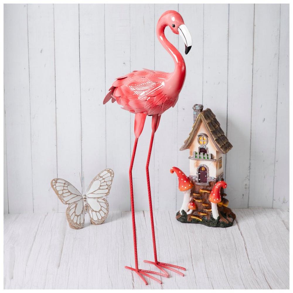 Pink Metal Flamingo Statue | Hobby Lobby | 6404842